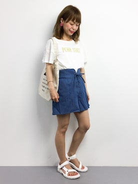 saya☺︎さん（レディース・149cm）の夏コーディネート