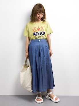 saya☺︎さん（レディース・149cm）の夏コーディネート