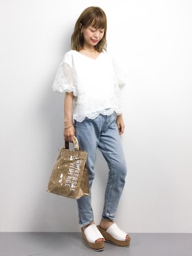 saya☺︎さん(レディース・149cm)の夏コーディネート