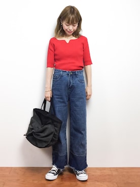 saya☺︎さん（レディース・149cm）の夏コーディネート