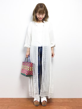 saya☺︎さん（レディース・149cm）の夏コーディネート