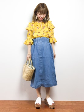 saya☺︎さん（レディース・149cm）の夏コーディネート