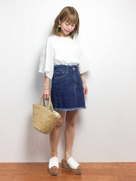 saya☺︎さん（レディース・149cm）の夏コーディネート