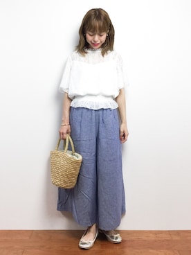 saya☺︎さん(レディース・149cm)の夏コーディネート