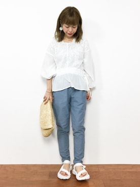 saya☺︎さん（レディース・149cm）の夏コーディネート