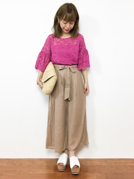 saya☺︎さん（レディース・149cm）の夏コーディネート