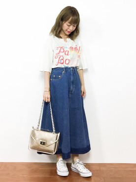 saya☺︎さん（レディース・149cm）の夏コーディネート