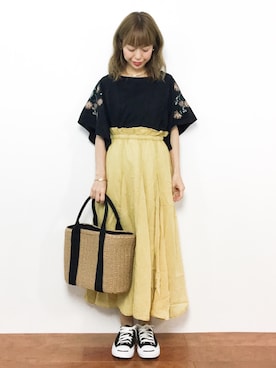 saya☺︎さん（レディース・149cm）の夏コーディネート