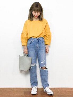 saya☺︎さん（レディース・149cm）の夏コーディネート