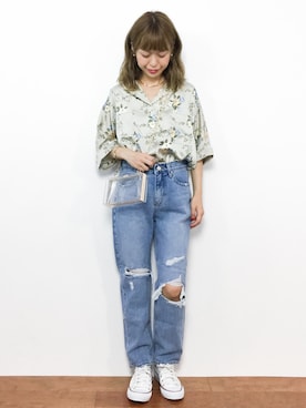 saya☺︎さん（レディース・149cm）の夏コーディネート