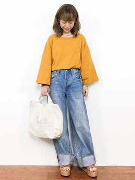 「Altered（オルタード）のアイテム」を使った、saya☺︎さん（レディース・149cm）の夏コーディネート