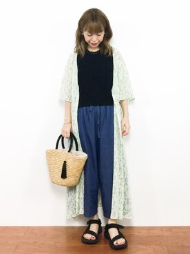 saya☺︎さん(レディース・149cm)の夏コーディネート