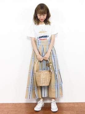 saya☺︎さん（レディース・149cm）の夏コーディネート