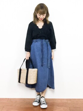 saya☺︎さん（レディース・149cm）の夏コーディネート