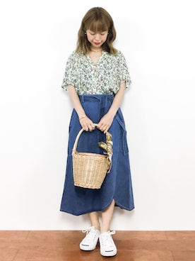 saya☺︎さん（レディース・149cm）の夏コーディネート