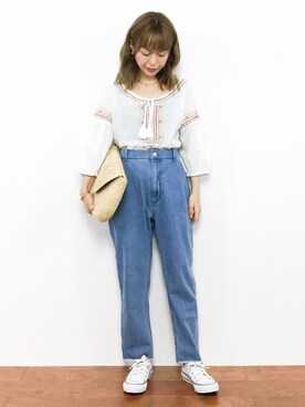 saya☺︎さん（レディース・149cm）の夏コーディネート