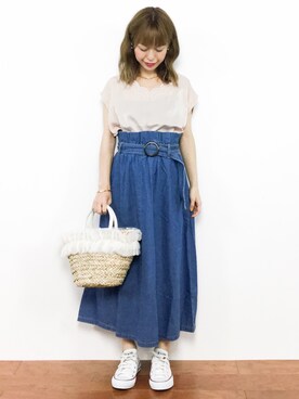 saya☺︎さん（レディース・149cm）の夏コーディネート