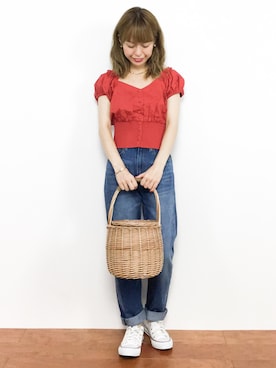 saya☺︎さん（レディース・149cm）の夏コーディネート