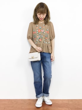 saya☺︎さん（レディース・149cm）の夏コーディネート