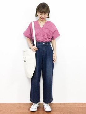 saya☺︎さん（レディース・149cm）の夏コーディネート