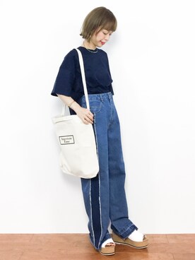 saya☺︎さん（レディース・149cm）の夏コーディネート