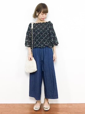 saya☺︎さん（レディース・149cm）の夏コーディネート