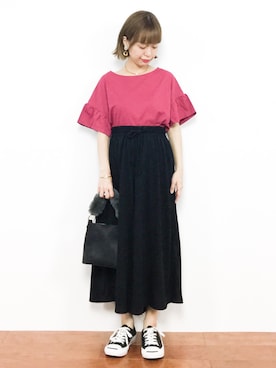 saya☺︎さん（レディース・149cm）の夏コーディネート