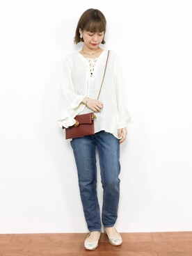 saya☺︎さん（レディース・149cm）の夏コーディネート