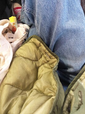 「大人古着」｜「アイテム（デニムパンツ）」を使った、aikaさん（レディース・158cm）の冬コーディネート