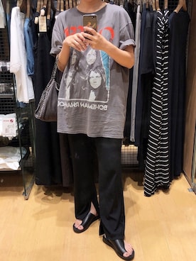 「大人古着」｜「アイテム（パンツ）」を使った、aikaさん（レディース・160cm）の夏コーディネート