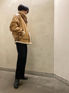 「大人古着」｜「アイテム（パンツ）」を使った、aikaさん（レディース・160cm）の秋コーディネート
