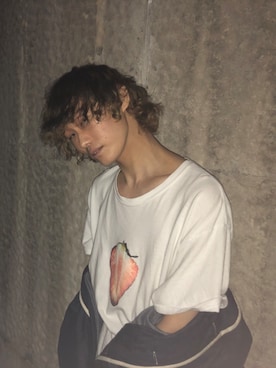 「soe（ソーイ）のアイテム（Tシャツ/カットソー）」を使った、ＫougＡさん（メンズ・173cm）の春コーディネート