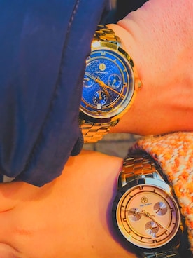「TORY BURCH（トリーバーチ）のアイテム」を使った、ルンバさん（メンズ・167cm）の冬コーディネート