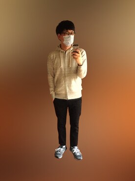 「NEW BALANCE（ニューバランス）のNew Balance ニューバランス ML574 EGG ml574egg（スニーカー）」を使った、inazuma109さん（メンズ・168cm）の冬コーディネート