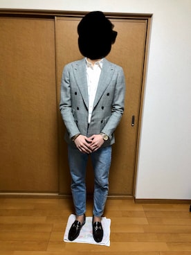 「GIVENCHY（ジバンシイ）のアイテム（アクセサリー）」を使った、タイソンさん（メンズ・173cm）の冬コーディネート