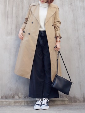 Eさん(レディース・169cm)の冬コーディネート