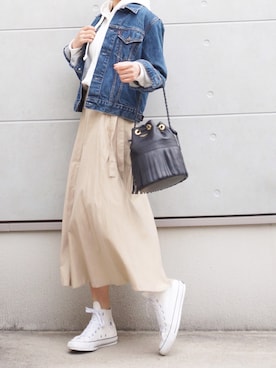 Eさん（レディース・169cm）の冬コーディネート