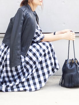 Eさん（レディース・169cm）の秋コーディネート