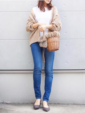 Eさん（レディース・169cm）の秋コーディネート