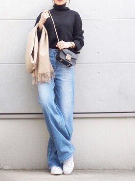 Eさん（レディース・169cm）の秋コーディネート