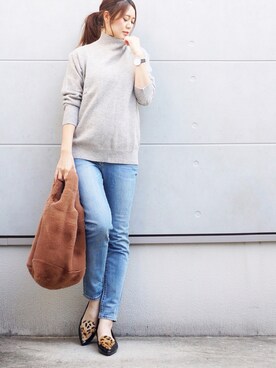 Eさん（レディース・169cm）の秋コーディネート