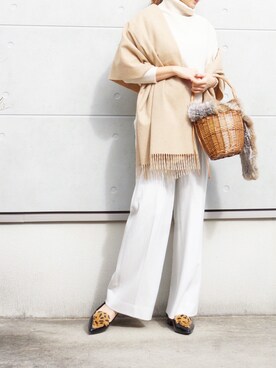 Eさん（レディース・169cm）の秋コーディネート