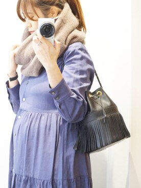 Eさん（レディース・169cm）の冬コーディネート