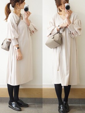 Eさん（レディース・169cm）の冬コーディネート