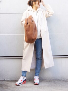 「STYLEDOOR（スタイルドア）のアイテム」を使った、Eさん（レディース・169cm）の冬コーディネート