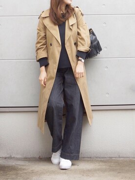 Eさん（レディース・169cm）の冬コーディネート