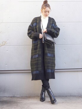 Eさん(レディース・169cm)の冬コーディネート