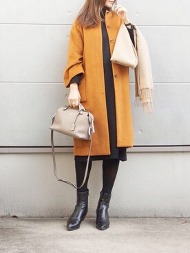 Eさん(レディース・169cm)の冬コーディネート