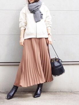 Eさん(レディース・169cm)の冬コーディネート