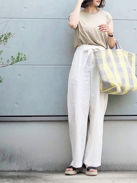 Eさん(レディース・169cm)の春コーディネート